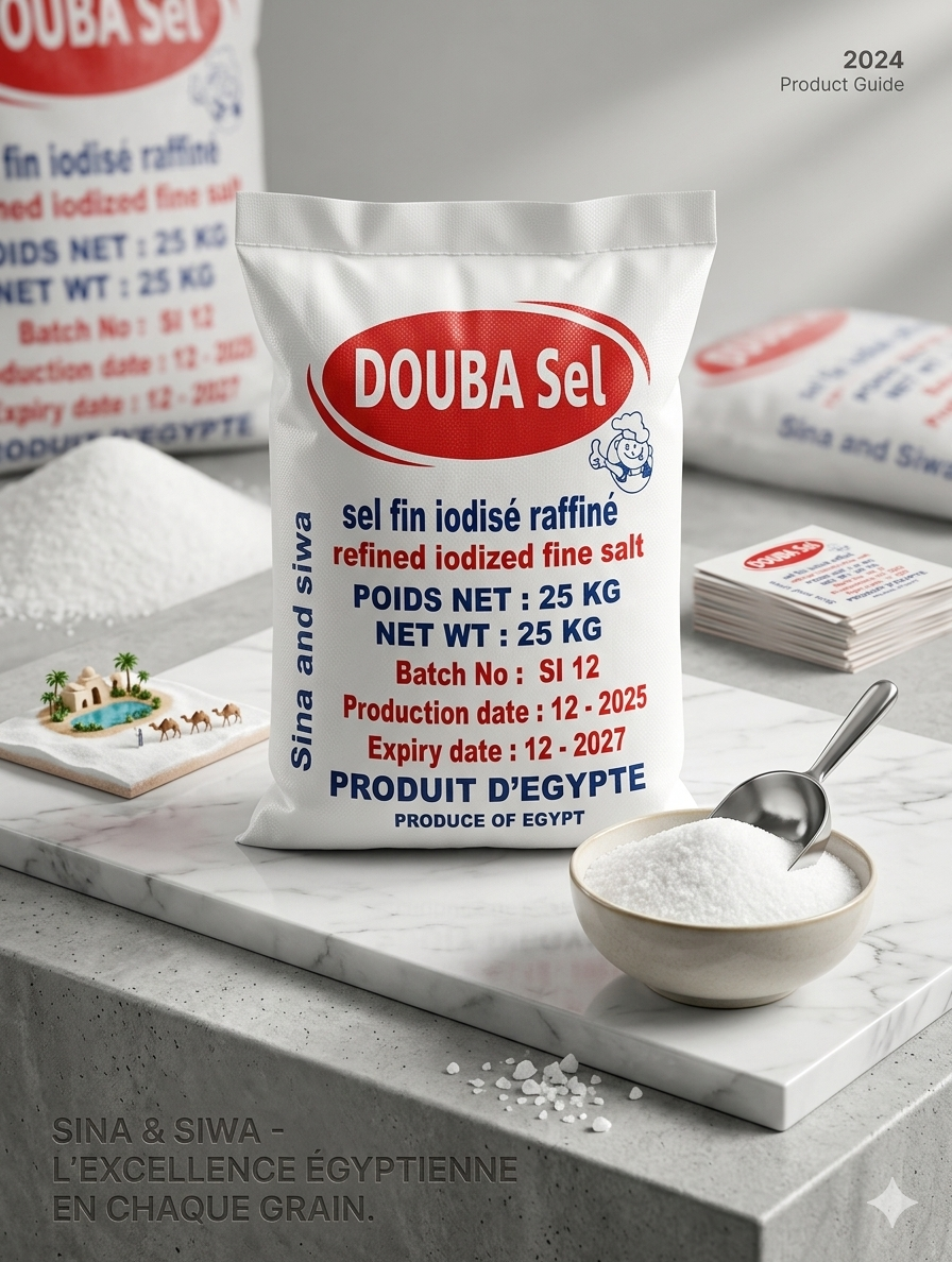 DOUBA sel de table iode